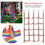 Indoor/Outdoor (72 Inches X 57 Inches) Playground Freight Net,Swing Net,Children Climbing Net