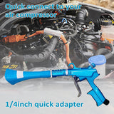 Air Blow Car Wash Efficient Dry Cleaning High Pressure Tornado Dust Blowing Gun Deep Clean Washing Tool