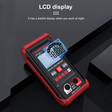 HT123 Smart Digital Auto Range NCV Multimeter 2000 Counts True RMS Measuring AC/DC Voltage Resistance Tester