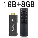 TV98 Mini Stick Android 12.1 Support Video 4K 2.4G&5G Quad Core Set Top 16GB 64GB Wifi 6 3D smart TV Box