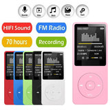 MP3 Player USB Charging Record Digital Display Screen Media Lossless Portable Pocket Sports Running Walking Music Play Hot Sale