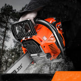 52CC Auto Chainsaw High Power Logging Saw Household Tree Cutting Two Stroke Handheld 5200 Garden Tools