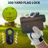 DC-600 Golf Laser Rangefinder 600M Rechargeable Distance Meter With Slope and Flag Lock Vibration for Golfing Promotion