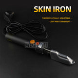 Household Travel Leather Clothing Wrinkle Removal Machine - Small Leather Shoe Iron with Adjustable Temperature