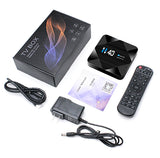 H40 Android 10.0 Smart TV 4GB RAM 64GB ROM Allwinner H616 Quad-core 2.4G/5G WIFI BT4.0 1000M 6K Media Player Set Top Box