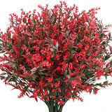 Artificial Lavender Plant - Indoor and Outdoor Simulated Plastic Plant, Household 10PC