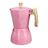 Stovetop Moka Pot Coffee Gas or Electric - 3 Cups Espresso Shot Maker for Italian