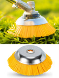 8 Inch Cutter Lawn Mower Universal Grass Trimmer Head Nylon Wire Wheel Rotary Weed Brush for Garden Lawnmower