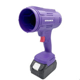 38000RPM Brushless Electric Turbo Blowers Jet Fan 200m/s Violent Car Dryer Handheld Dust Blowing Tool for 18V Battery