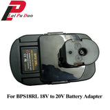 BPS18RL Converter Adapter Black&Decker/Porter Cable /Stanley 20V Max Lithium Battery For Ryobi 18V P108 Power Tools
