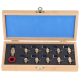 Mainspring Winder Set Brass Watch Repair Tool Wristwatch Repairing DIY Tools Kit for Watchmaker