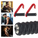 2pcs Non-Slip Hook Handle Grip Resistance Bands - Ergonomic, Heavy Duty for Gym Fitness