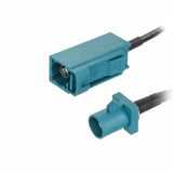 Easy Assemble Copper Car FM Radio Aerial Antenna Signal Amplifier Booster For Audi Skoda Seat VW
