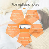 Bluetooth 4 d hot compress air pressure gauge the protect eye massager