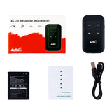 WiFi Repeater 4G LTE Pocket Signal Amplifier Network Expander Mobile Hotspot Wireless Mifi Modem Router SIM Card Slot