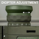 10x50 Compass Telescope Binoculars High Power HD Telescope Coordinate Ranging Telescope Outdoors