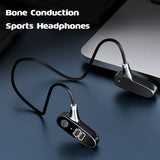 Bone Conduction Bluetooth 5.2 Headphone Sports Earphone Waterproof Wireless Hifi Headset 360°Surround Sound Ear-hook