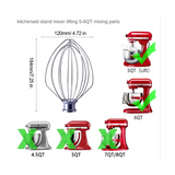 Replacement Assecories Mixer for 5-6QT Tilt-Head Stand Mixers Paddle Attachment