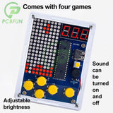 DIY Solder Project Game Kit Classic Games Electronic Soldering Practice Learning Gift for Family and Friends