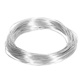1 Roll Of Aluminum Craft Wire Sier For Jewellery Craft, Modelling Making Armatures And Sculpture 2Mm X 55M