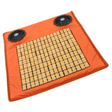 Fan Seating Cushion Chair Pad Bamboo PU Cool for Office