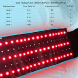 Red ＆Infrared LED Light Therapy Belt 850nm 660nm Back Pain Relief Wrap Burn Fat Belt Slimming Machine Waist Heat Pad Full Body