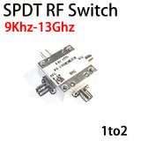 9Khz-13GHz SPDT Rf Switch 1TO2 Control Microwave Signal Channel Switching Electronic Swit 433M 486M 915M 1575M 2.4G 5.8G 10G