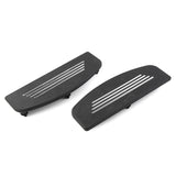 Top-1Pair Motorcycle Front Footrest Insert Peg Trim For Street Electra Tri Road Glide Rider Foot Pedal Covers