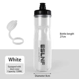 ESLNF Bicycle Water Bottle 710ML PP5 Plastic For Outdoor Running Climbing Sports Squeeze Mug Cycg Kettle Portable Bike Cup