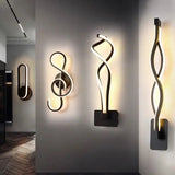 moderne stijl decoratieve woonkamer slaapkamer binnen creative aluminium indoor nordic led wandlamp