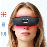 Red Light Therapy Eye Massager with Air Bag Vibration Relief Eye Dry Strain Dark Circles Fatigue Improve Sleep Beauty Eye Mask
