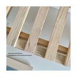 Desktop Wooden Double-Layer Bookshelf Adjustable Countertop Storage Rack Bedroom Desk Decoration Cosmetics