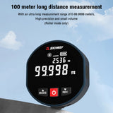 X30A X30D ＆ Roll Dual Mode Distance Meter 0-99.999m Tape Measure Range Finder SNDWAY Roller Laser Rangefinder Home