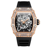 2022 New Men's Watch ONOLA Fashion Luxury Diamond Inlaid Design Quartz Waterproof Tape Watches Men Relogio Masculino Clock