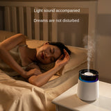 Portable Small Humidifier with Colorful Atmosphere Light Essential Oil Diffuser for Car Home Office Room