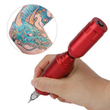 Tattoo Machine Pen Kit Powerful Motor Interface Stable Strength Cordless Tattoo Power Supply for Cartridges Needles