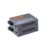 HTB-GS-03AB 5KM 20KM Fiber Single Mode Media Converters 10/100/1000mbps Stable Transmission Bilateral Ventilation