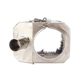65MM/80MM CNC Dust Cover Collector Stainless Steel Materials CNC Machine Accessories For 0.8KW/1.5KW/2.2KW Spindle Motor