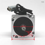 HBS860H High Precision Servo Motor Kit with Encoder, Closed Loop Stepper Motor, 8.5N.m, High Speed and Constant Torque Driver