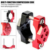Handlebar Stent Bracket Bumper Clamp Aluminum Alloy Spotlight Clip Stem Riser Motorcycle 32mm/42mm/54mm