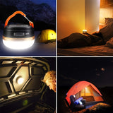 Camping light -300LM portable tent light, 4 modes, magnetic base - outdoor activity flashlight