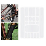 Bike Chainstay Sticker,Bicycle Frame Paster,Lightweight Tape,Bicycle Paster,Bike Chain Protective Decal for Road Bike,Outdoor