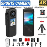 4K WiFi Anti-shake Action Dual 30m Waterproof Touch Screen Sport Camera for Travel Video Recorder Diving Bodycam
