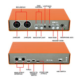 EM-02 Audio Interface Sound Card Electric Guitar Live Recording Professional Sound Card For Studio,Singing Sound Mixer