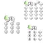 20 PCS 10 Set DIY Metal Bath Ball Mold Fit For Crafting DIY Making Supplies 5.5X2.5Cm