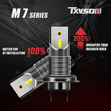 2pcs Aviation Aluminum H7 110W / Set Car CREE 5050 CSP LED Headlight Kit Canbus No Error Light 30000LM 6000K