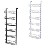 6-Tier Door Organizer - Heavy Duty Narrow Pantry Hanging Storage