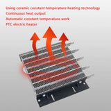 220V 1500W High Resistant Ceramic PTC Constant Temperature Air Electric Heater Heating Piece 96B4 Lead