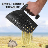 Heavy Duty Scoop for Detecting - Beach Screen Treasure Hunts, Sand Shovels, Metal Detector Detection Accessories
