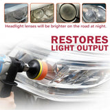 Polish Light CleanerKit Headlight Restoration Kit Auto Renovation Liquid Repair Maintenance Car Accessories